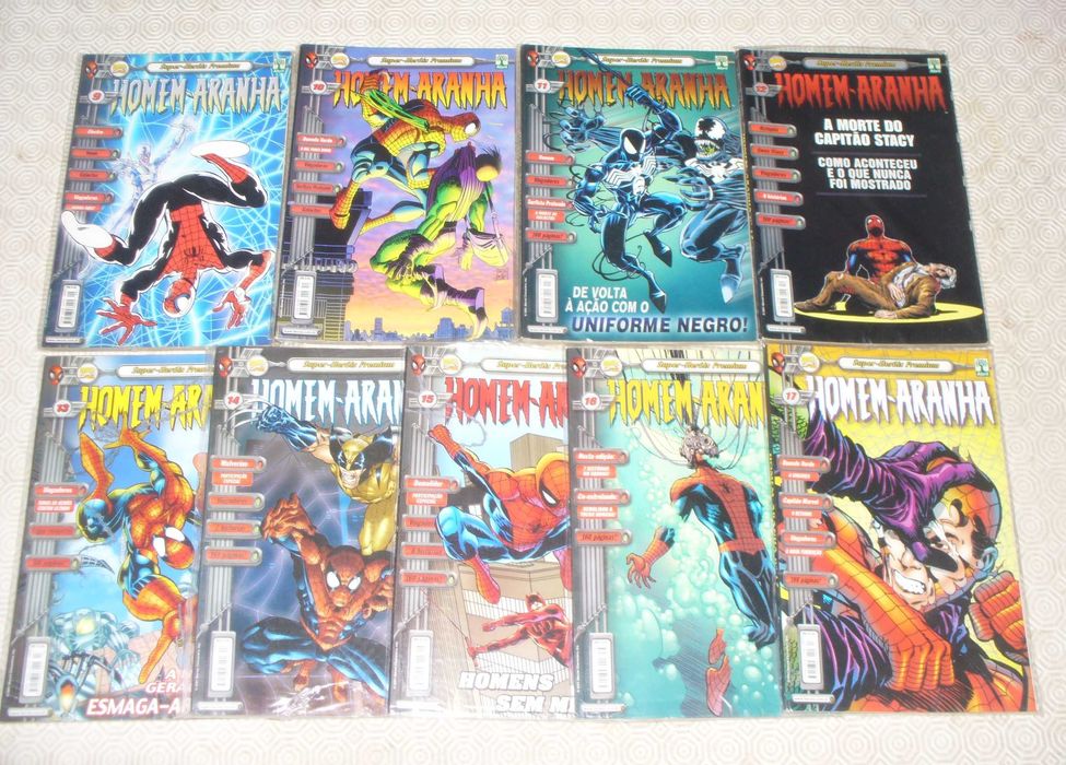 Homem Aranha Premium 1 a 17 col. Completa - Abril Brasil
