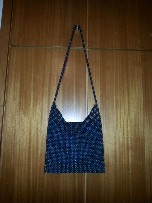 Bolsa azul petróleo nova (novo preço)