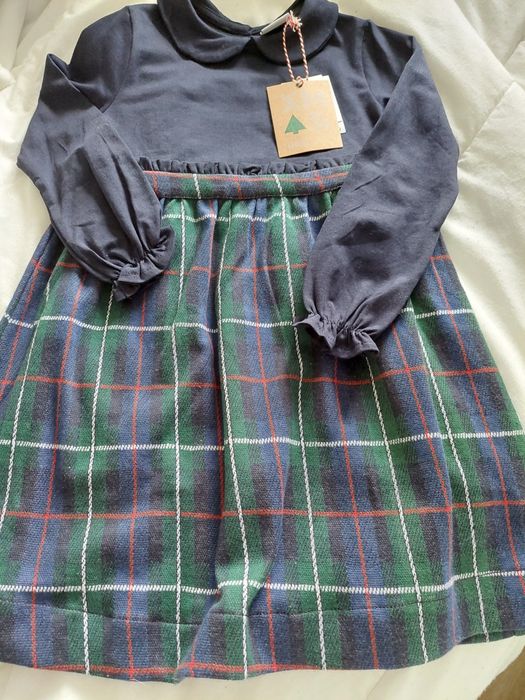 Vestido Padrao Natal 2/3 anos