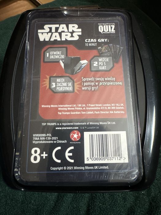 Gra karciana - Quiz Star Wars