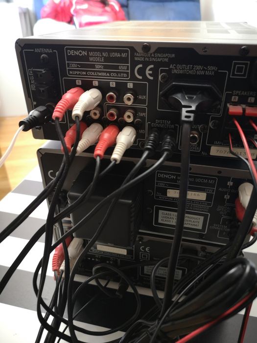 Wieża Denon MD 3xCD Tuner UDRA M7, UDCM M7, DMD M7 minidisk