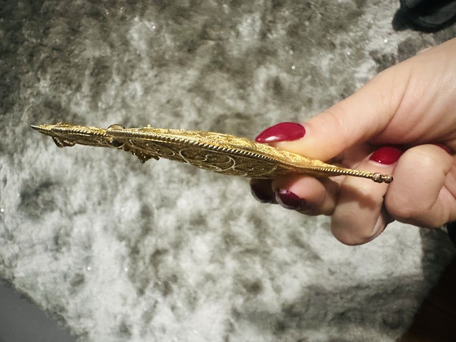 Coração de filigrana duplo