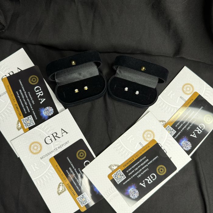 міні пусети з муассанітами