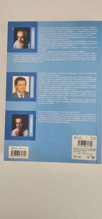 Contabilidade e finanças para gestão