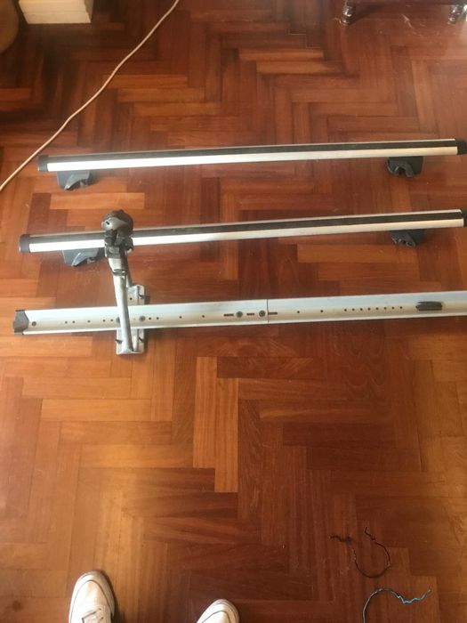 Barras de tejadilho e suporte bicicleta Thule