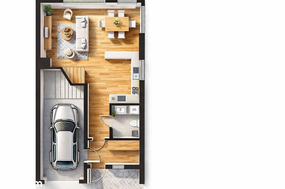 Wakacyjna Promocja Cenowa Bliźniak z garażem,poddaszem użytkowym,142m²