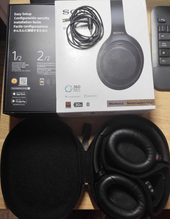 Auscultadores SONY XM4 avariados para peças