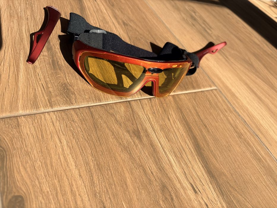 Okulary przeciwsłoneczne sportowe wymienne ramiona. W dobrym stanie