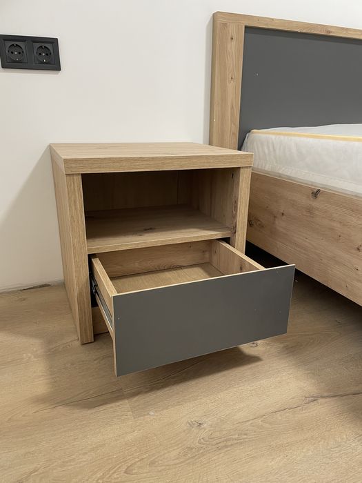 Ліжко + Ламелі розмір 160/200-140/200 Шафа Комод Приліжкові Тумби