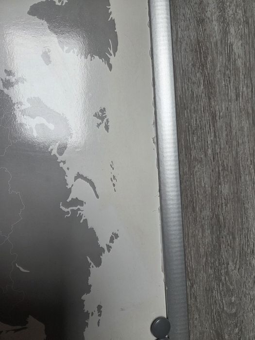 Tablica magnetyczna mapa świata 40x60 cm