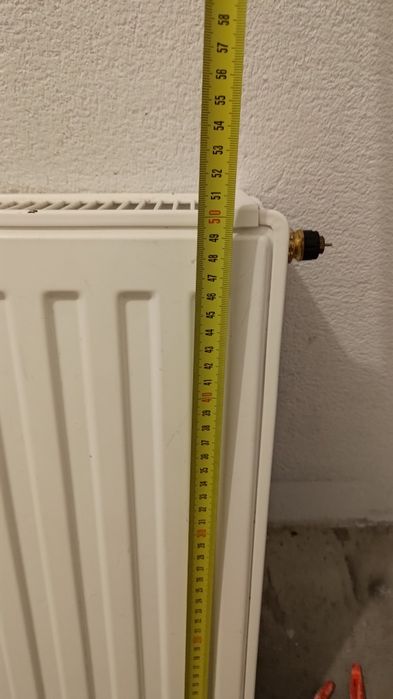 Grzejnik z przyłączem dolnym 50mm