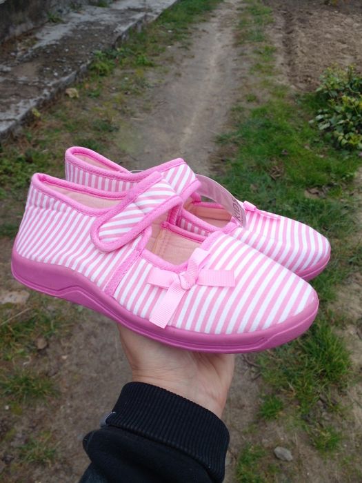 Детские тапочки на липучке 34 р.-р.