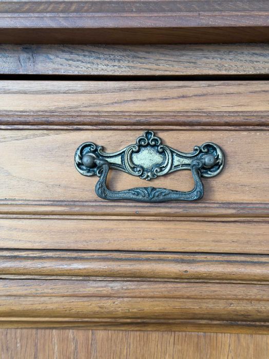 Armário madeira maciça como novo - 2 módulos