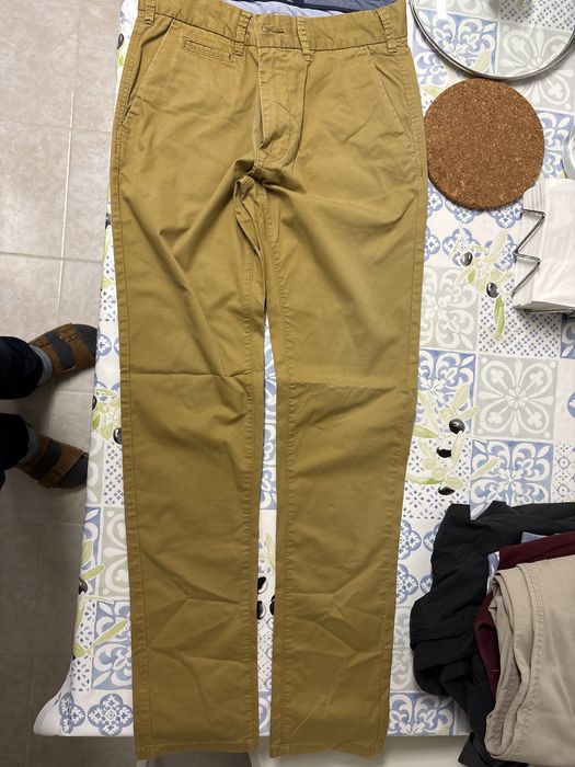 Calças marca Salsa cor bege tamanho 32