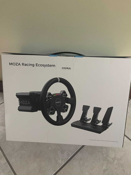 Moza R9 V3+Vários Acessórios (ler descrição)+Cockpit Next Level F-GT