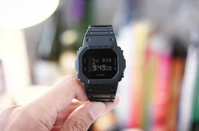 Мужские часы Casio DW-5600BB-1E ! Оригинал! Фирменная гарантия 2 года!