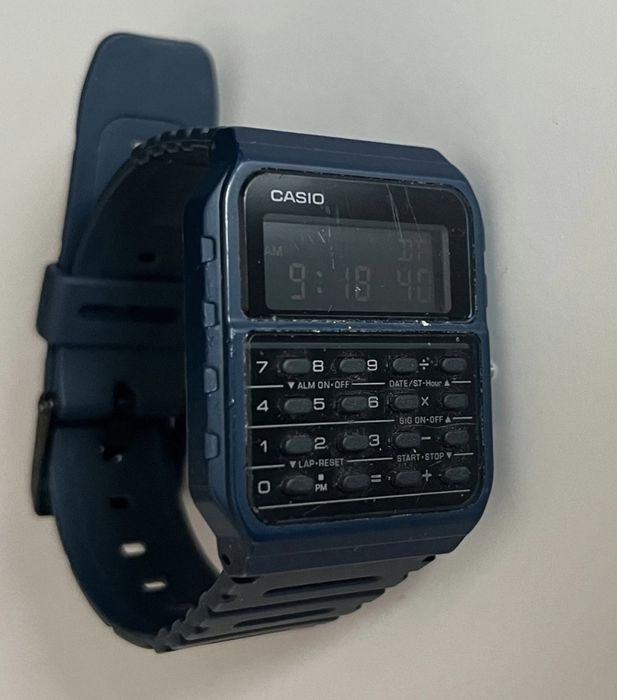 Zegarek casio z kalkulatorem