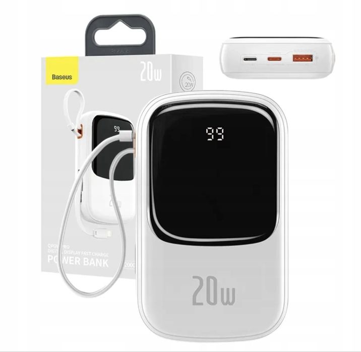 Павербанк Baseus Qpow Pro 20000mAh 20W повербанк повер павер ОПТ/Дроп