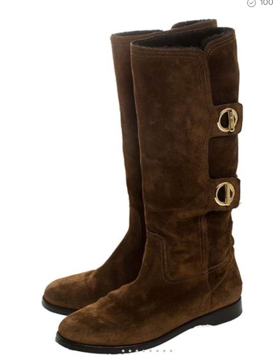 Замшеві чоботи Jimmi Choo продам