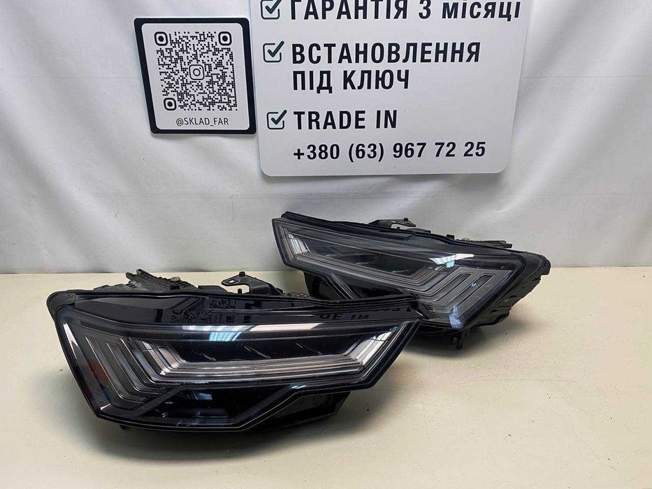 Фара фары Ауди А6 С8 Audi A6 C8 full led matrix hd 4k0 trade in