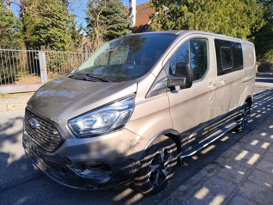 Ford Transit Custom  Brygadówka Automat Najbogatsza wersja wyposażenia Kamera HAK