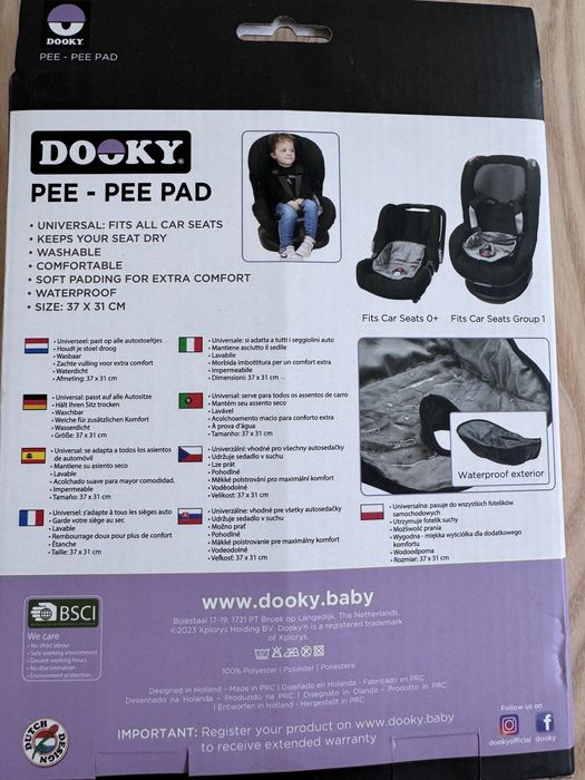 Pee Pad Dooky - podkladka wodoodporna do fotelika