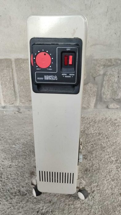 Aquecedor usado a funcionar