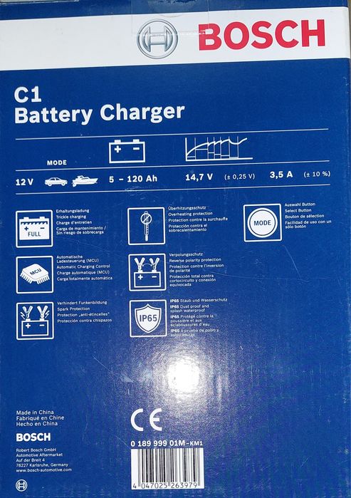 Carregador de bateria