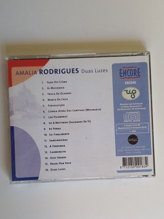 4 CD Amália e Fado