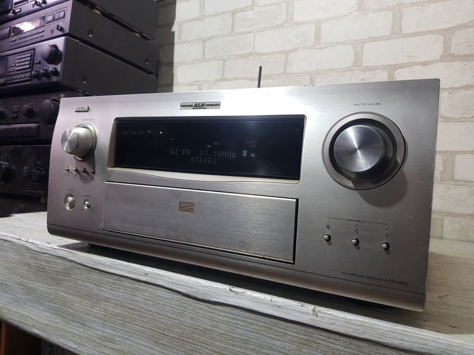 Пульт!7.1AV Ресивер Denon AVR-4308 7*170Вт! HDMI /USB /WiFi 3D