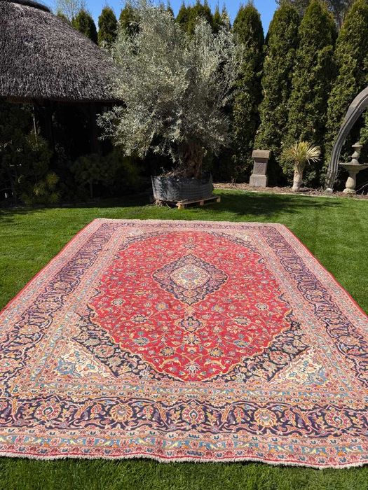 Nowy Dywan Vintage Kaszmirowy Perski Iran Keshan 400x290 NAJTANIEJ W PL