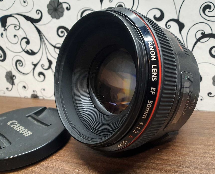 Lente canon 50mm f/1.2L USM