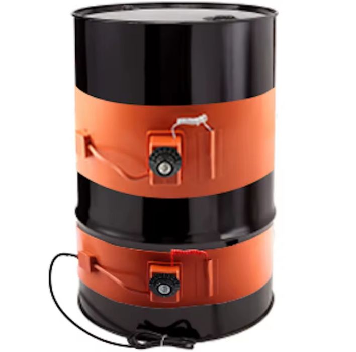 Пояс нагрівач силіконовий для бочок/ газових балонів