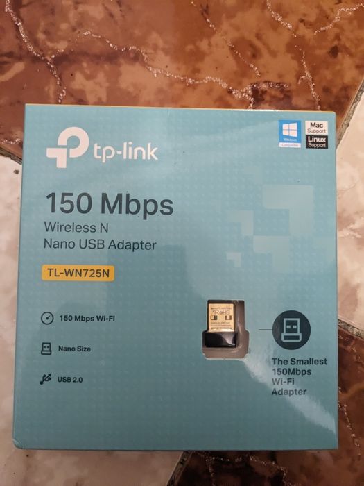 TP-Link TL-WN725N Nano Adaptador Wi-Fi USB 150 Mbps
