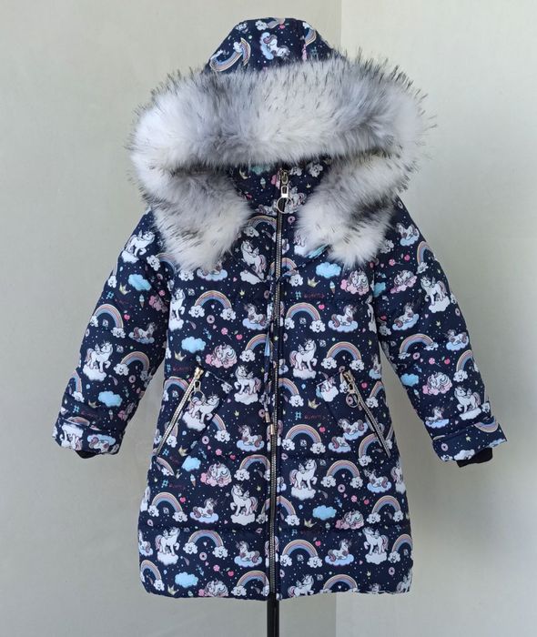 Зимова куртка пуховик 116, 122