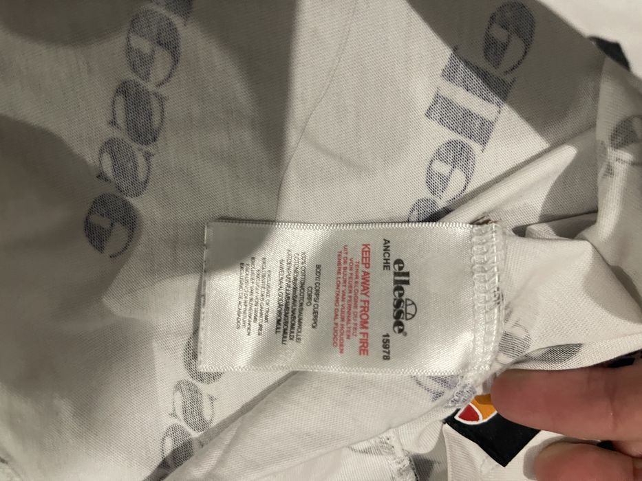 Футболка Ellesse біла(оріг,заміри елес)