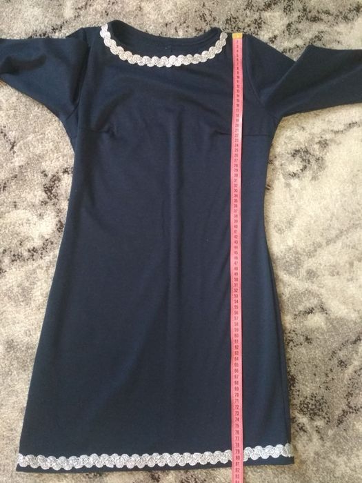 Жіноче синє плаття