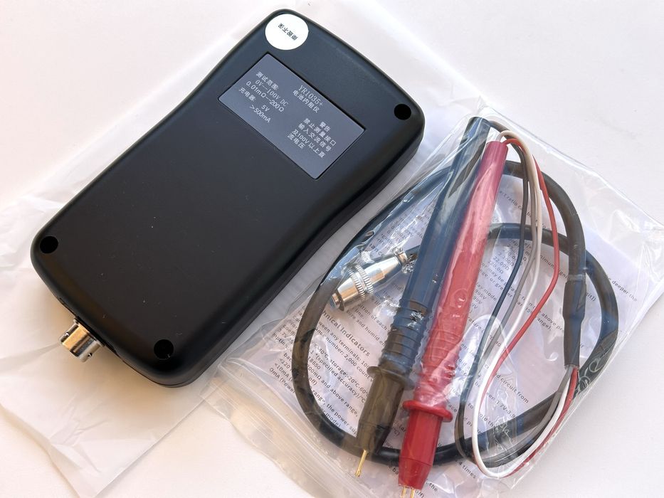 YR1035+ Тестер внутреннего сопротивления аккумуляторов