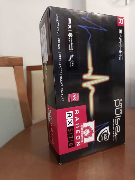 Placa Grafica Sapphire Pulse Radeon RX 570 4gb