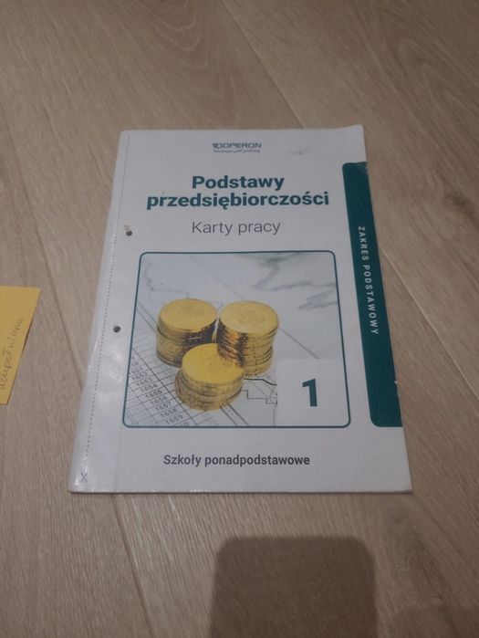 Podstawy przedsiębiorczości 1 karty pracy operon