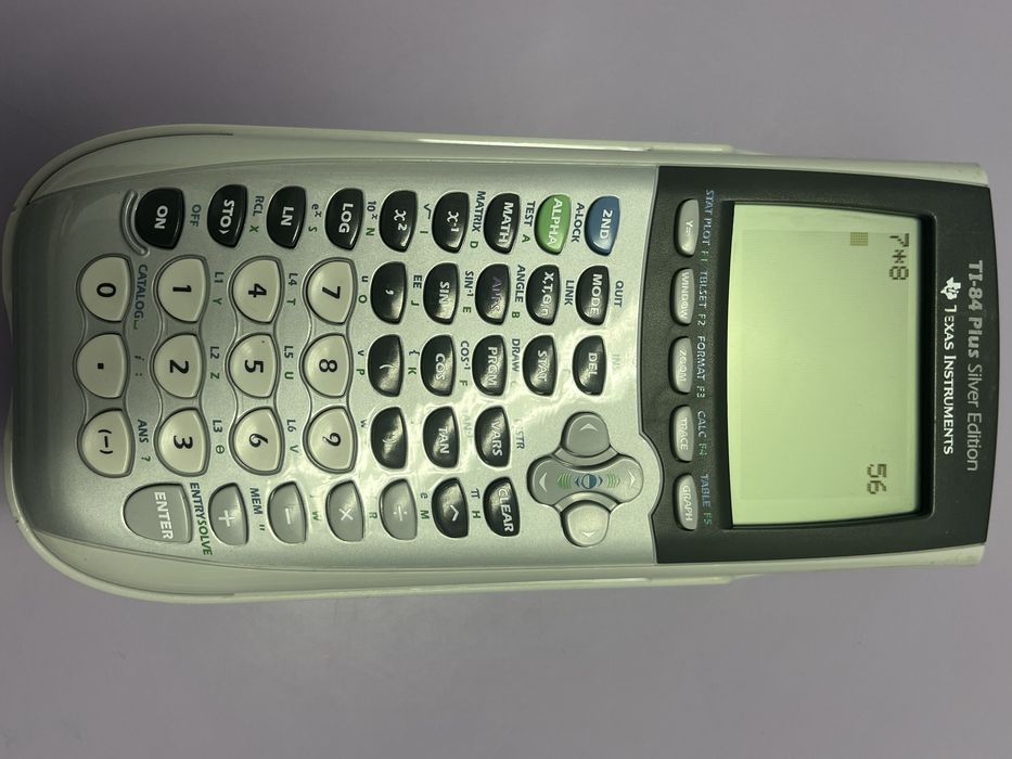 Calculadora Gráfica TI84 Plus Silver Edition