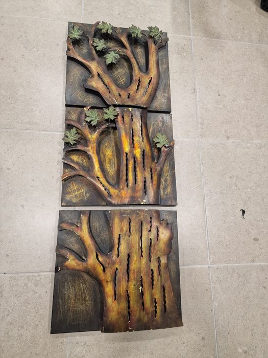 Quadro 3 em 1 muito bonito