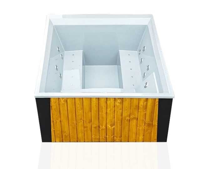 Balia ogrodowa Piramida piec zewnętrzny 28kW jacuzzi