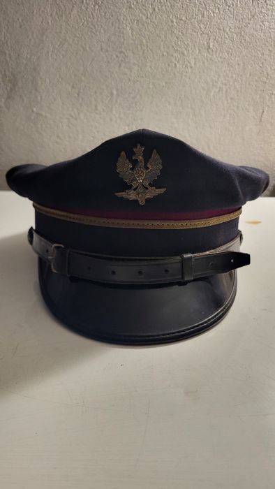 Czapka rogatywka PKP