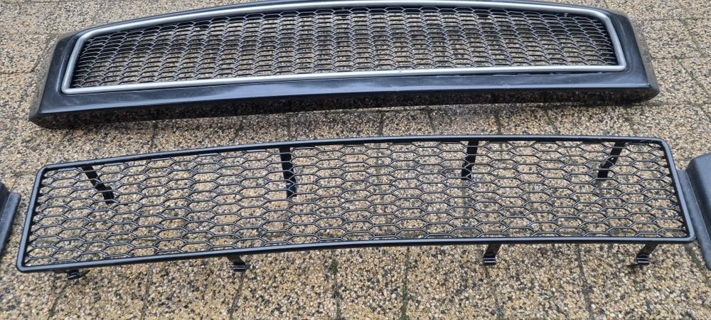 Grill milotec kratka zderzaka wloty powietrza skoda octavia 2 II rs