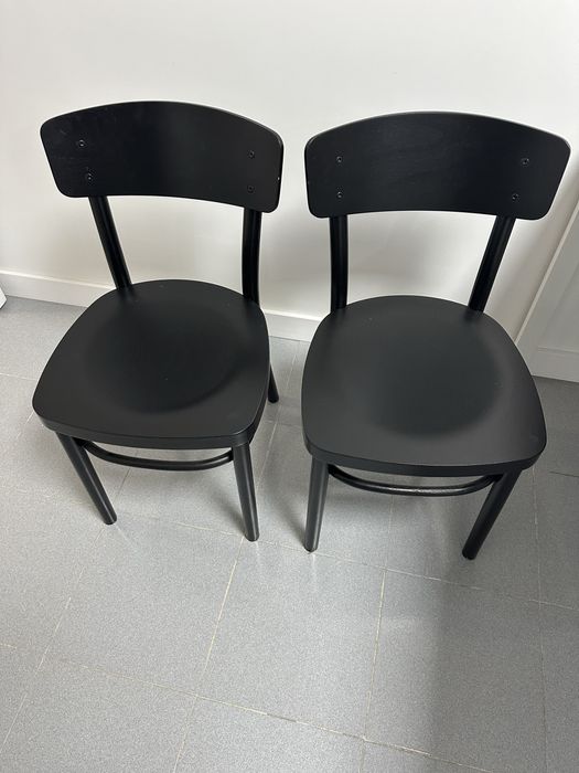 Conjunto mesa vihals e 4 cadeiras idolf IKEA