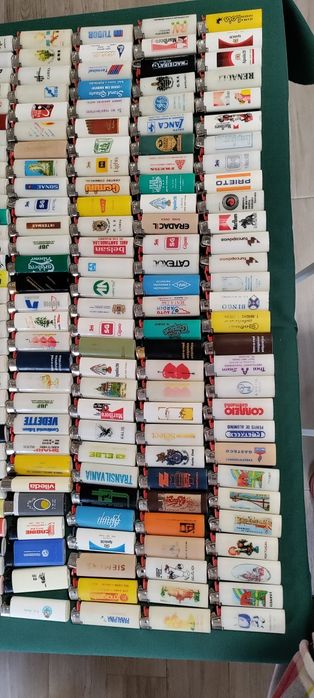Lote de 307 isqueiro com publicidade