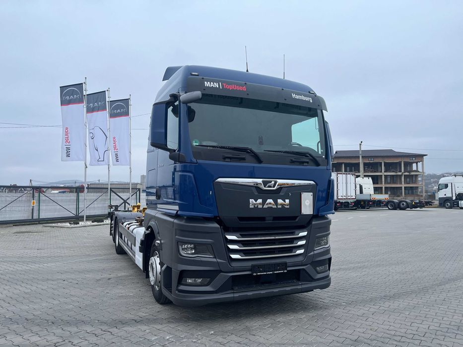 MAN TGX 26.510 6x2-4 LL CH E6 Шасі BDF 2021 Контейнеровіз Змінне шасі