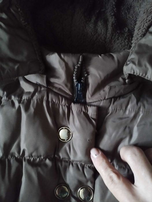 Пальто пуховик куртка зима 122 см зимова