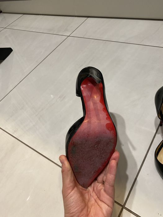 Туфлі лакові під Louboutin